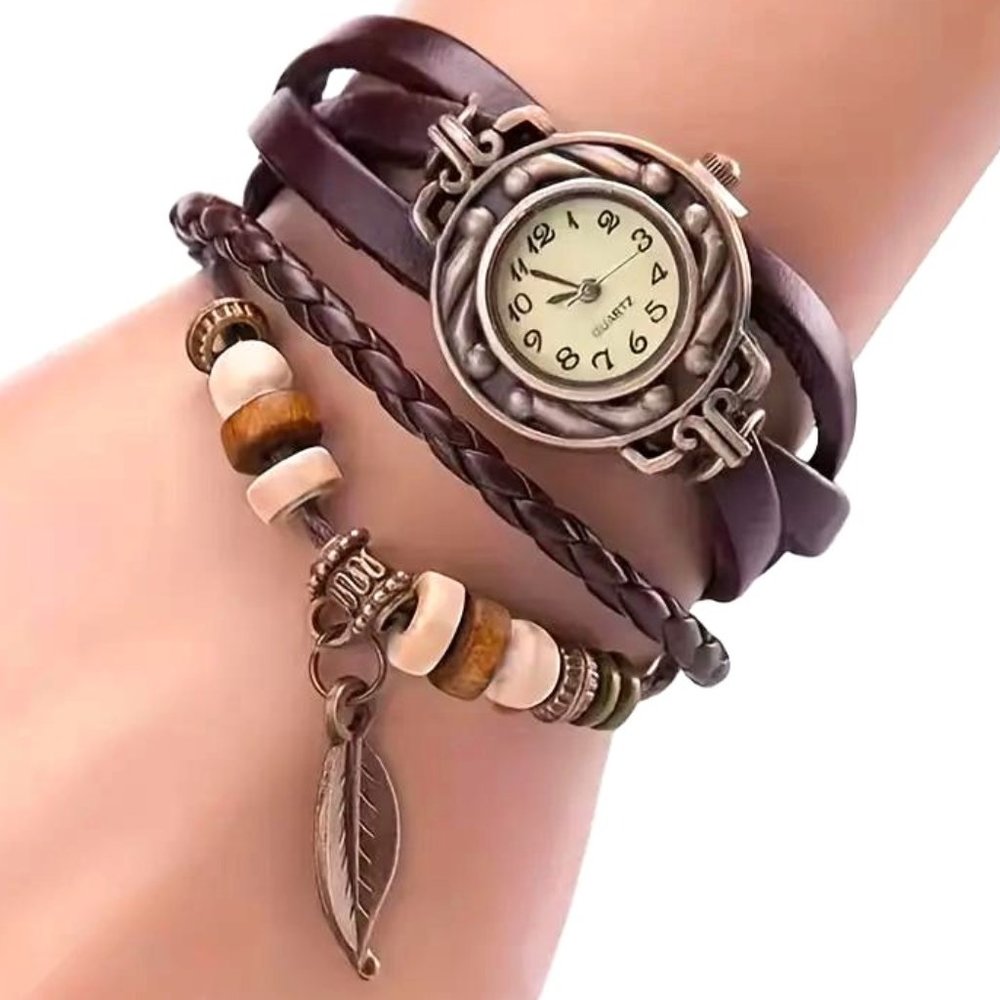 BRAIDED BAND WATCH